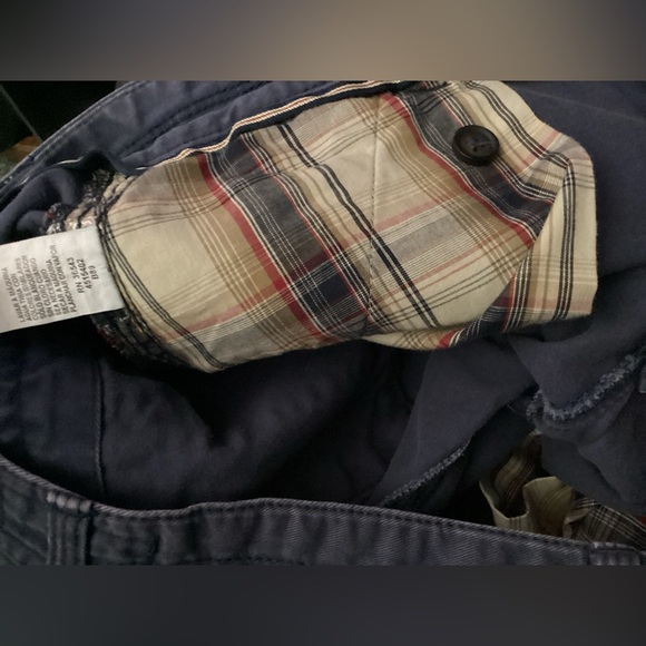 Men’s Vintage IZOD Cargo Golf Shorts Blue Size 32 - Picture 5 of 6